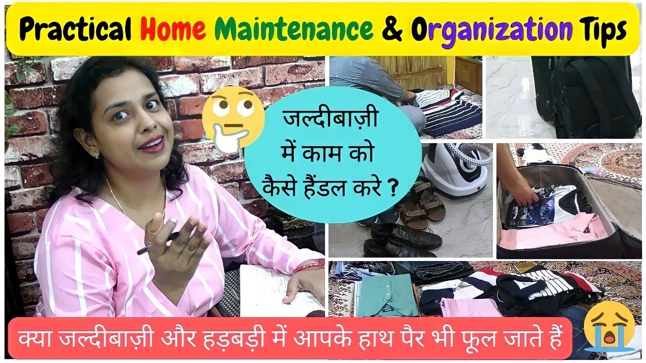 Practical Home Organization & Maintenance Tips | Time & Energy Saving Ideas For Home Organization