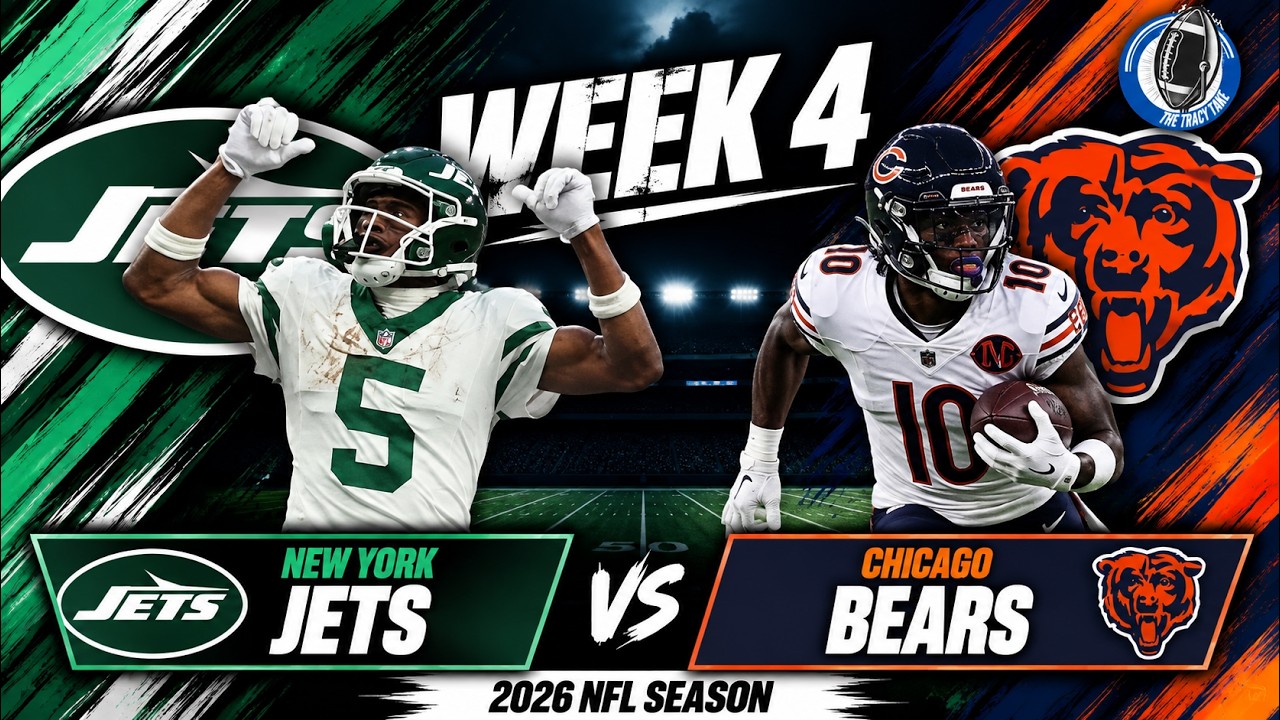 New York Jets vs. Chicago Bears | 2026 NFL Week 4 Prediction