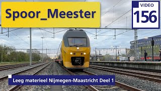 (4K) #Railway #Cabview NS | Rij mee met leeg materieel van Nijmegen naar Maastricht ''Deel 1'' (156)