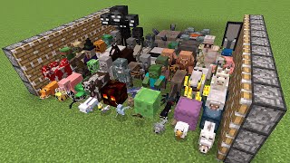 all mobs in minecraft combined = ??? by Jesus 38,788 views 2 years ago 1 minute, 26 seconds