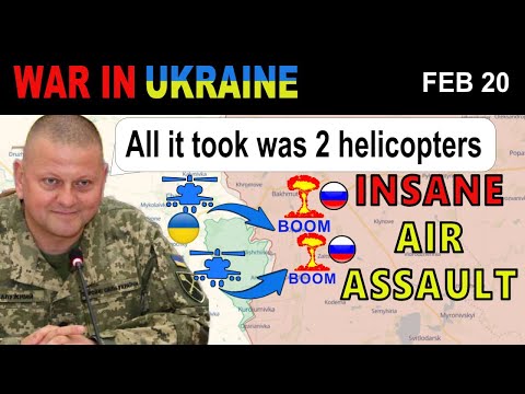 Feb 20: INCREDIBLE! Ukrainians BREAK BEHIND RUSSIAN LINES AND BOMB THEM | War in Ukraine Explained