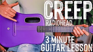 Creep Radiohead Guitar Tutorial // Creep Guitar Lesson #1022