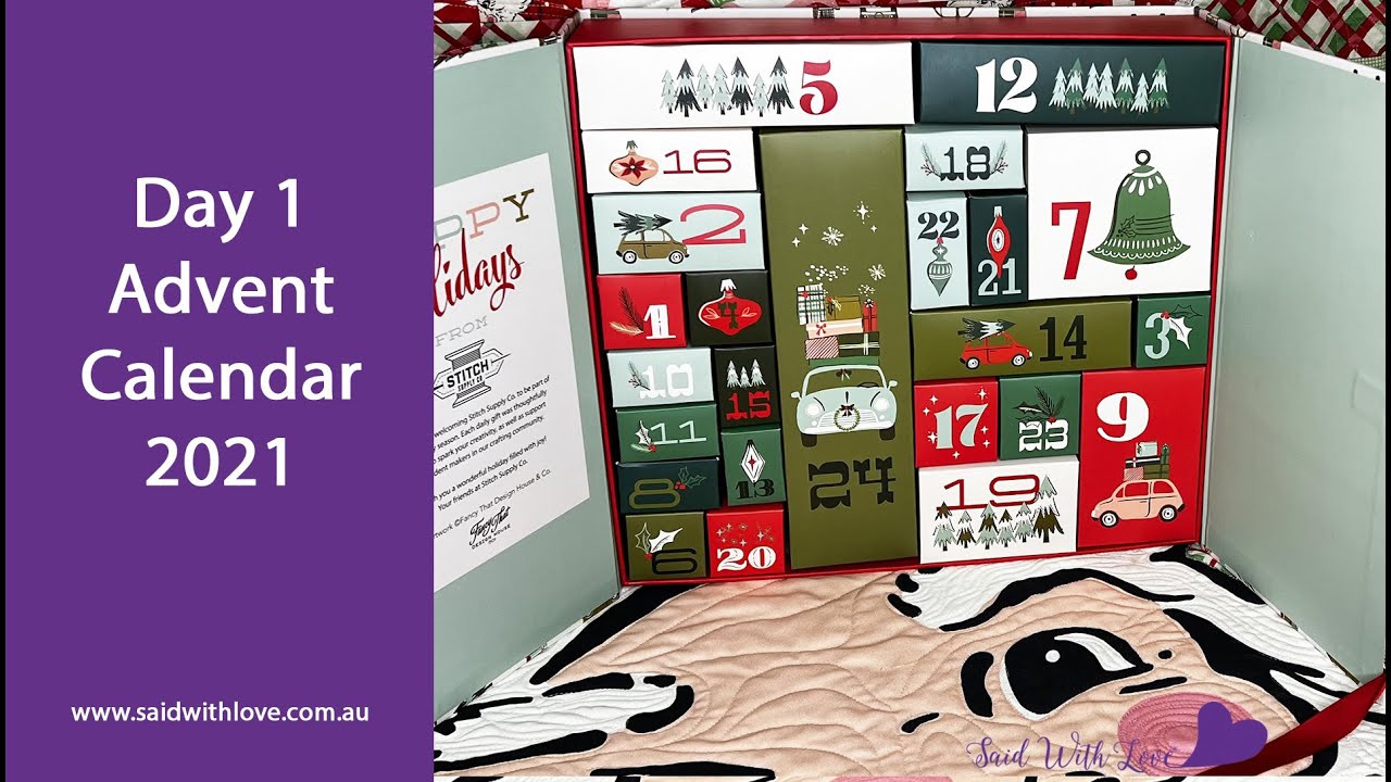 Stitching up daily surprises - because everyday is an adventure. #stit, advent calendar