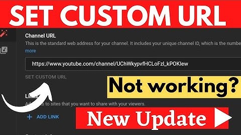 set custom url ka option nahi aa raha hai ! set custom url problem ! set custom url not working