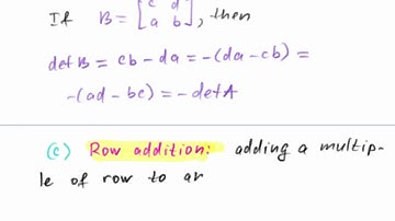 Dan Herbatschek -  Determinants and Gauss - Jordan Elimination