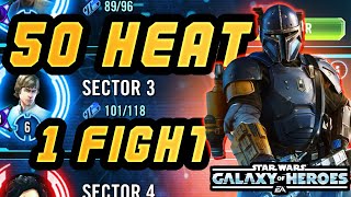 Sector 3 Conquest Feats: GET YOUR HEAT DONE IN 2 BATTLES.