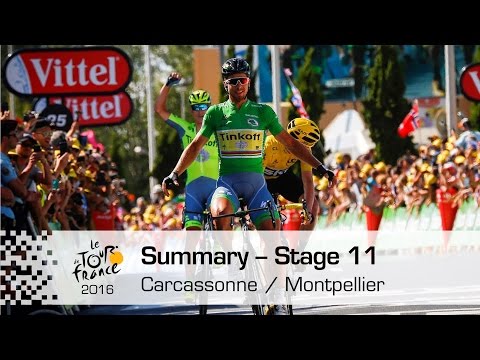 Summary - Stage 11 (Carcassonne / Montpellier) - Tour de France 2016