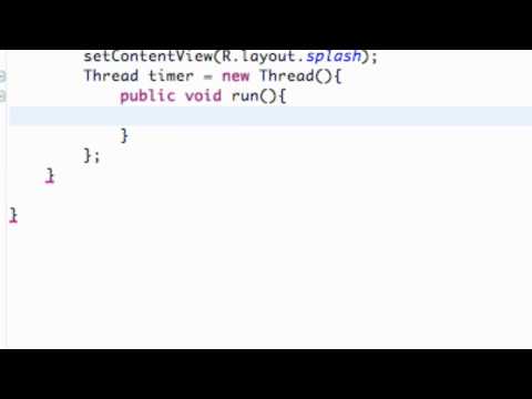 Android Application Development Tutorial   014   The Framework of a Thread   YouTube