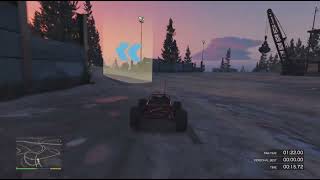 Grand Theft Auto V_ doing g cashe stash house rc and junk time trials and normal time trial