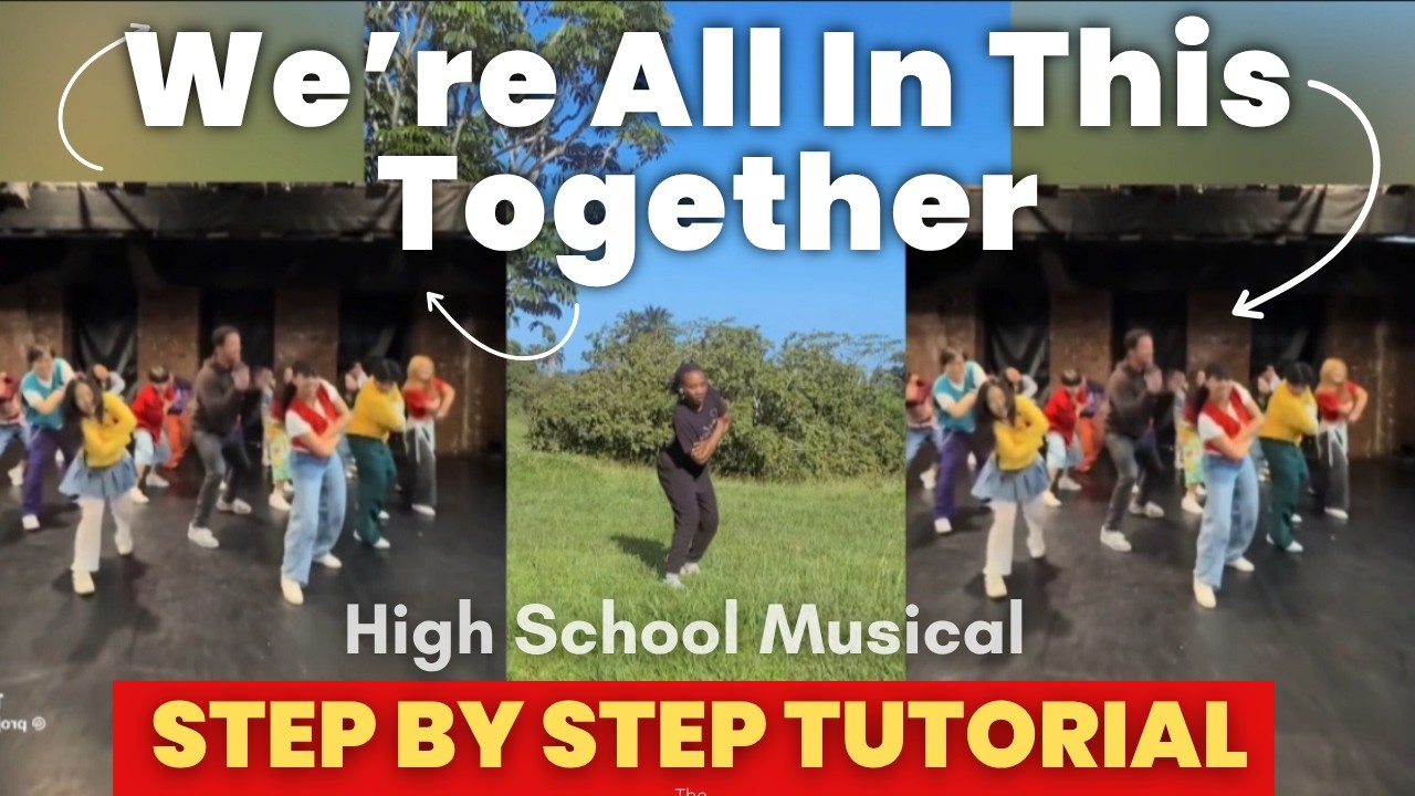 High School Musical — Мы все вместе. Урок танца | Пошаговое руководство | Для начинающих