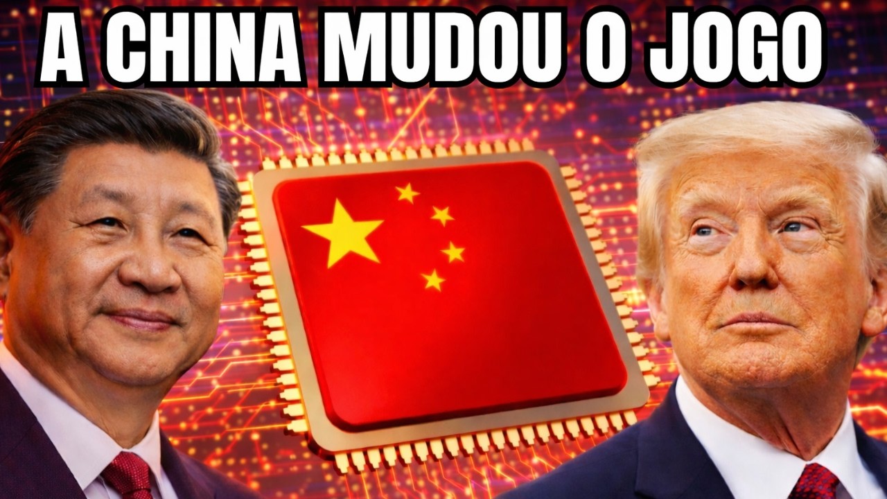 A CHINA MUDOU O FUTURO DA IA COM UM ÚNICO MOVIMENTO