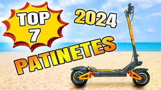 TOP 7 PATINETES ELÉCTRICOS 2024