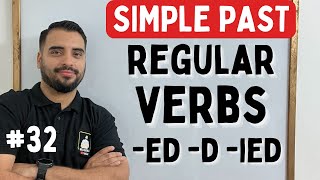 4 REGLAS DE LOS VERBOS REGULARES  EN INGLES (PASADO SIMPLE)