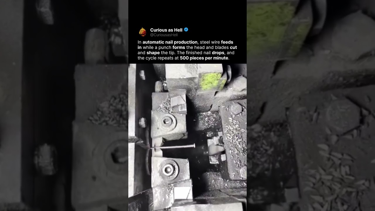 500 Nails Per Minute in Action 🔩