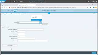 SAP S/4 HANA Display Sales Order