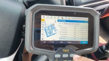 TCS5 SHOWING DIFFERENT JOB DATA TRIMBLE ACCESS