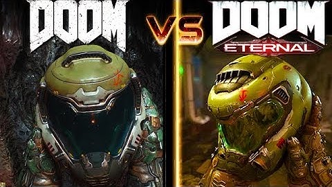 DOOM Eternal vs DOOM Graphics Comparison ( Quakecon 2018 ) XBOX ONE / PS4 / PC / SWITCH