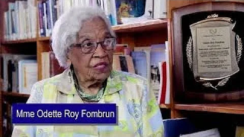 RIP Odette Roy Fombrun! Un mapou de la socit hatie...