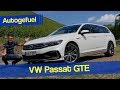 VW Passat GTE REVIEW PHEV facelift 2020 - Autogefuel