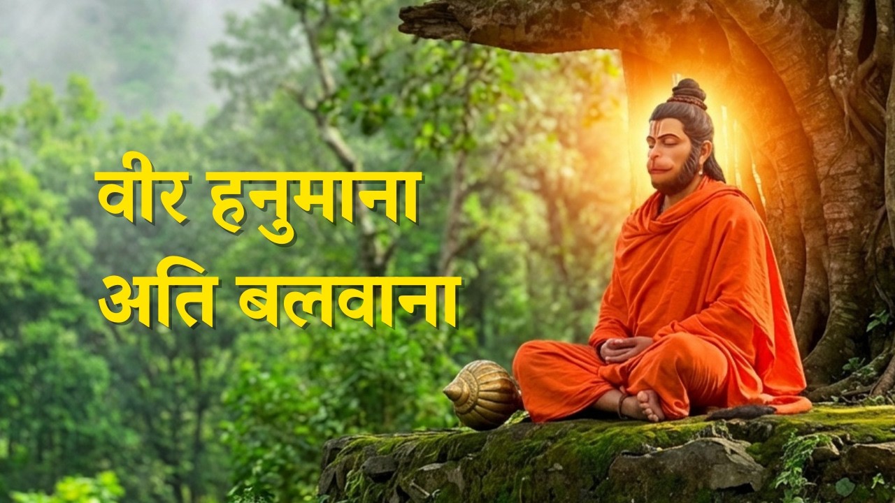 वीर हनुमाना अति बलवाना | Veer Hanumana Ati Balwana | Powerful #Hanuman #Bhajan | Jai Shree #Ram
