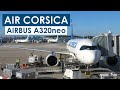 Flight report air corsica  paris  ajaccio  airbus a320neo  economy