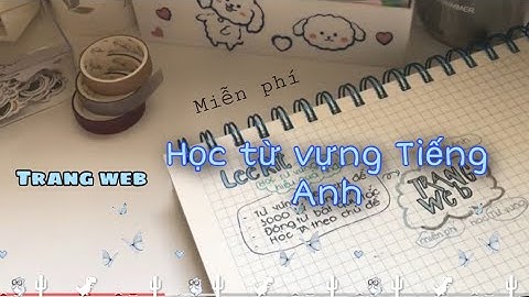 Top 4 trang web học từ vừng Tiếng Anh miễn phí// Từ vựng Tiếng anh theo chủ đề// Giveaway