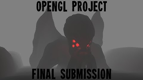 Final Project Submission - OpenGL - Computer Graphics TCD