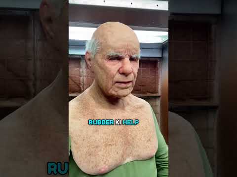 Realistic silicone mask