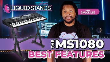 Liquid Stands MS1080 Keyboard Stand with Wheels - The BEST Keyboard Stand EVER!