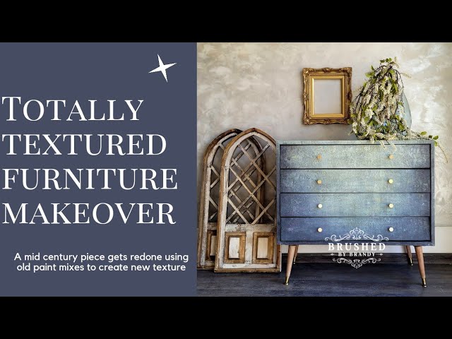 How to create a textured look using wet Chalk Paint® Wax 