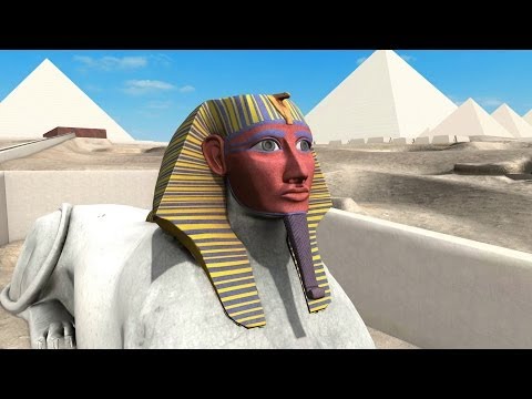 نسخه Giza 3D - (اکنون به 13 زبان با 6 بنای تاریخی جدید موجود است)