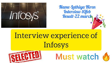 Infosys Interview experience || Infosys interview result 2022