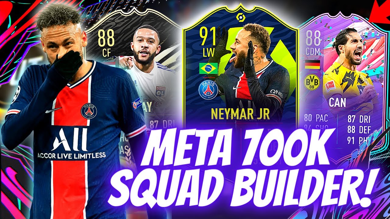 BEST 700K 5 STAR SKILLER TEAM FIFA 21 (Enjoy The  Game More)! | FIFA 21 700K SQUAD BUILDER!