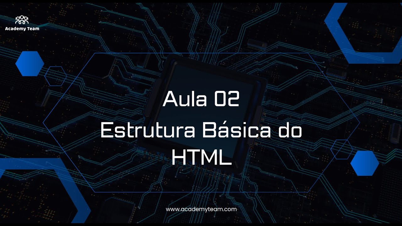 Aula 02 - Estrutura básica do HTML - YouTube