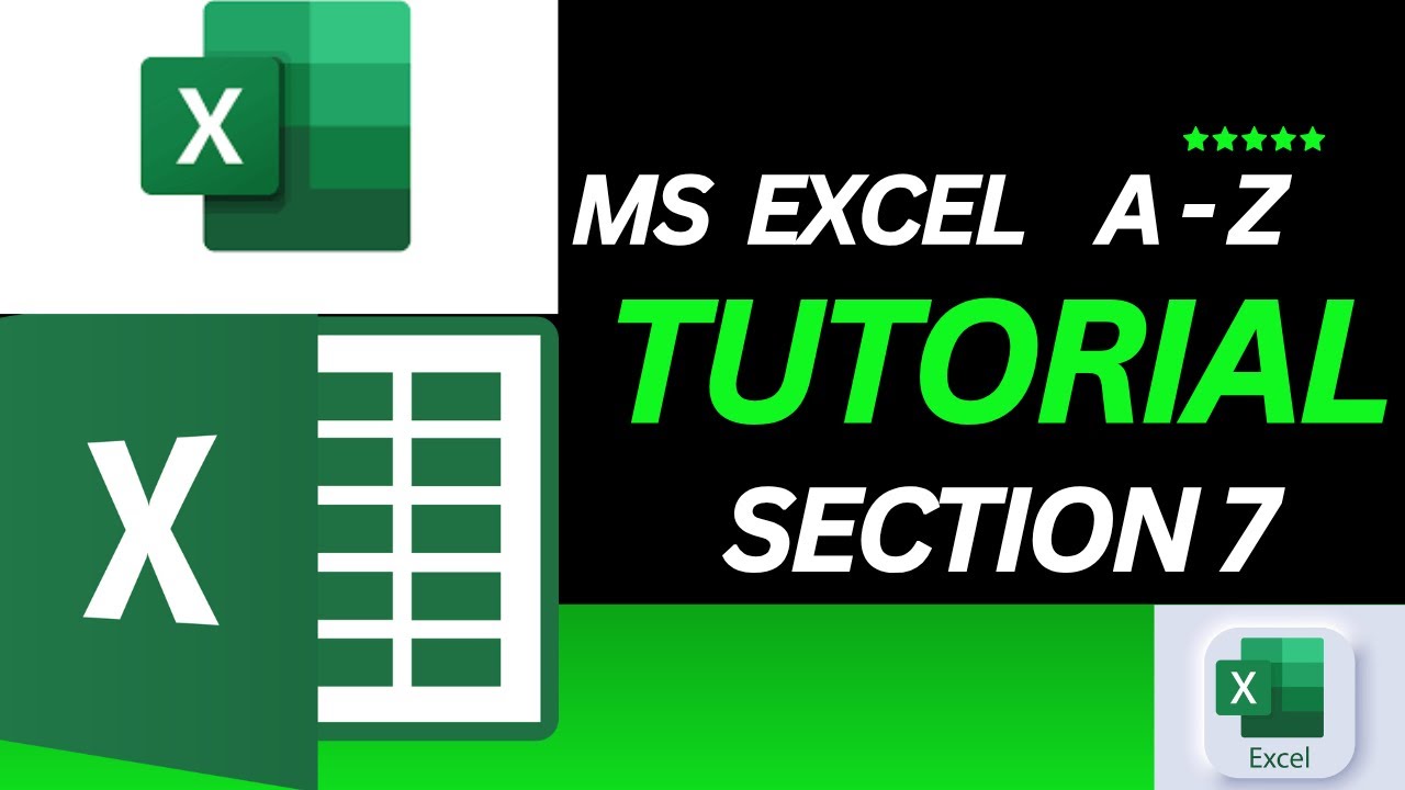 Data Tab | Microsoft Excel A–Z Tutorial - YouTube