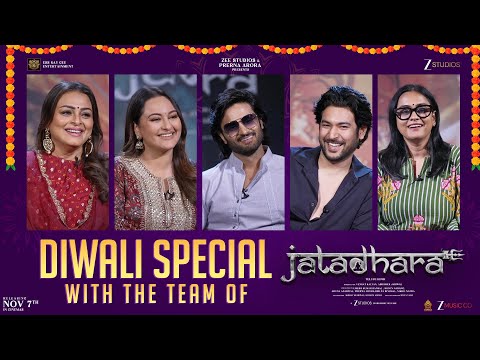 Hero Sudheer babu, SonakshiSinha Jatadhara Movie Team Diwali Special Interview - TFPC