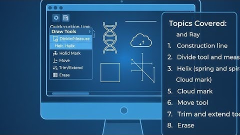 Lecture 3 | AutoCAD TRIM, EXTEND, MOVE, and ROTATE | The Core Modify Commands You Need