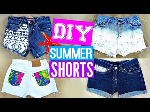 DIY Shorts from Jeans | EASY DIY Clothes for Summer