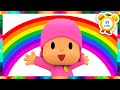  pocoyo english  the rainbow learn the 7 colors  91min full episodess cartoons for kids