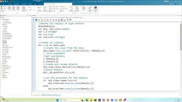 Tecnomatix Plant Simulation Tutorial: Dynamic model creation