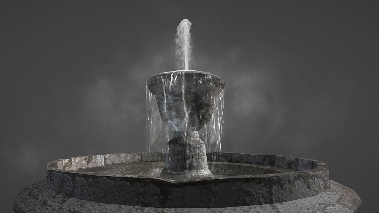 Water fountain минус