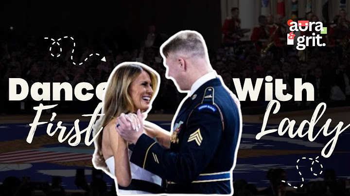 US Army Sergeant Shares His Story of Dancing with Melania Trump
