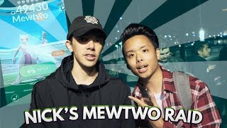 I FILMED TRAINER TIPS MEWTWO EX RAID in Pokemon Go!