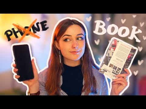 I swapped my PHONE screen time for READING time