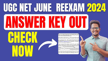 UGC NET Re Exam 2024 Answer Key Released by NTA #achieversaddaugcnet #ugcnetanswerkeys