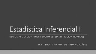 Uso de aplicación Distribuciones para la distribución Normal screenshot 5