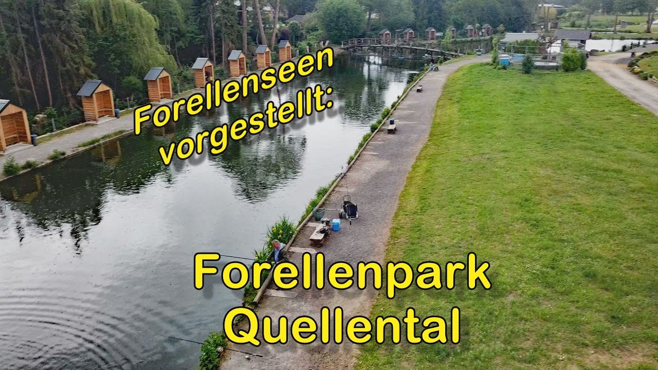 Forellenseen Forellenpark Quellental YouTube