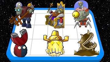 Merge Hybrids From PVZ (Part-3) - Plants Vs Zombies - Hybrid Mod, Gameplay 