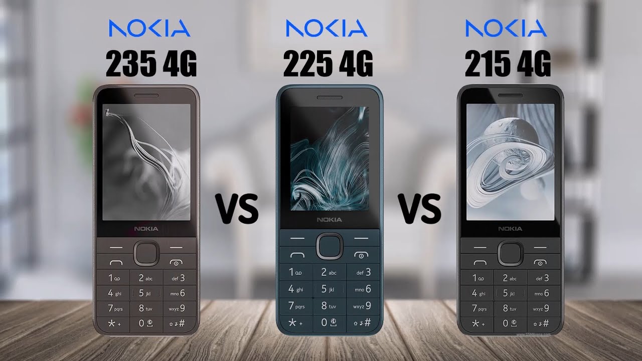 Nokia 235 4G VS Nokia 225 4G VS Nokia 215 4G (2024 VERSION)