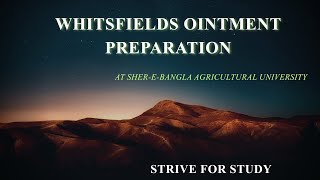 WHITFIELDS OINTMENT PREPARATION